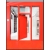 Drzwi przeciwpożarowe, aluminiowe, przeszklone EI 30